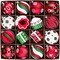 16ct Candy Cane Red Green White Shatterproof Christmas Tree Decorations Bulk